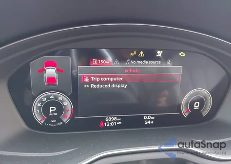 2024 Audi A5 Sportback Premium Plus 45 Tfsi Quattro S Tronic z USA, uszkodzony, nr VIN WAUFACF56RA097060